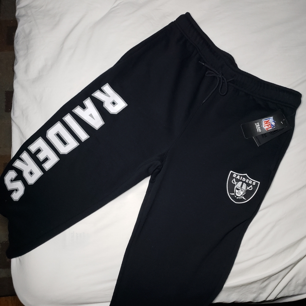 MED RAIDERS SWEATPANTS NWT NFL FOOTBALL